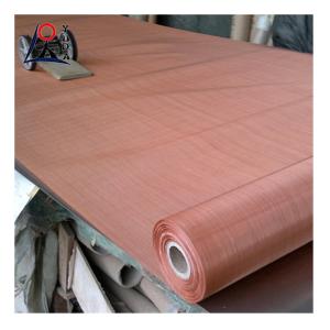 EMF Protection Rf Shielding Brass Wire Mesh Radiation Shielding Fabric