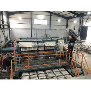 Recycled Waste Paper Egg Tray Machine , Paper Pulp Moulding Machine