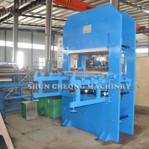 Buy cheap 45# Steel Heating Platen Rubber Vulcanizing Press Machine from wholesalers