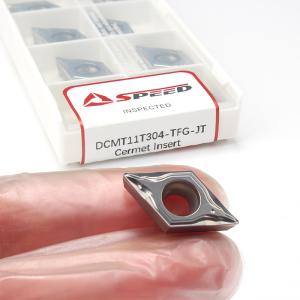 Buy cheap Speed Machining DCMT11T304 Cermet Inserts with Good Chemical Resistance for Precision Turning from wholesalers