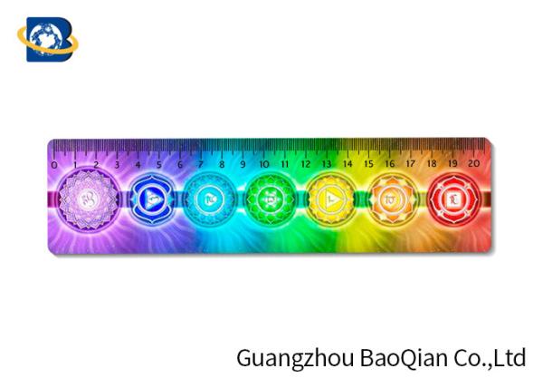 Buy cheap OEM PVC Plastic Rulers Printed , 3DCustom Lenticular Printing Measuring Straight Ruler from wholesalers