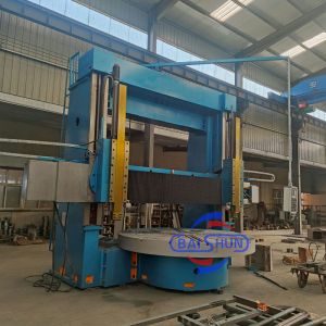 Buy cheap High Specification Level 2 Axis CK52 Series Double Column Vertical Lathe Machine with 4000mm Max Turning Diameter from wholesalers