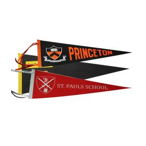 Buy cheap 100D Polyester Triangle Pennant Banner CMYK Printing from wholesalers