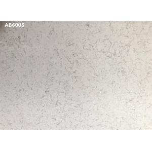 Buy cheap Polished White Carrara Quartz Countertops Strong Resistance To Scratch from wholesalers