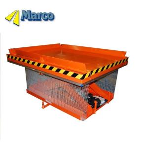 Buy cheap High Capacity Hydraulic Scissor Lift Table with Roll-off Guard and Chain Mesh Special Weight Level 2000kg from wholesalers