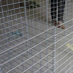 0.35mm Galvanized Gabion Cage Retaining Wall Welded
