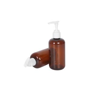 Buy cheap 2.0cc Shampoo Pump Dispenser Bottle Amber Pet All Plastic Od 57mm from wholesalers