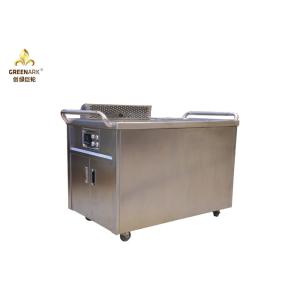 Buy cheap Induction Mobile Teppanyaki Grill Table Electrostatic Fume Down Exhaustion product