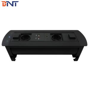 Buy cheap 3Mm Panel Thickness electric Black Desk Pop Up Multimedia Socket from wholesalers