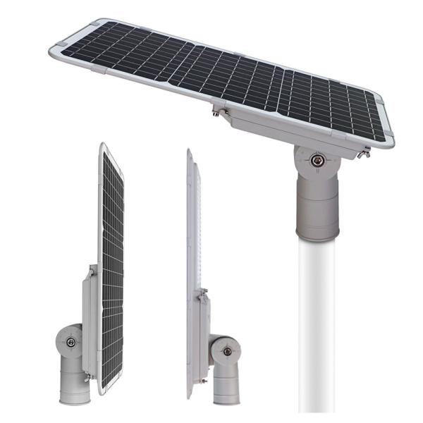 Quality Explosion Proof Lithium Battery 34000lm Solar Panel Street Light for sale