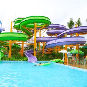 Buy cheap Fiberglass Water Slide with High Capacity (>500kg), Long Working Life (>12 Years), and 12 Months Warranty for Aqua Parks from wholesalers