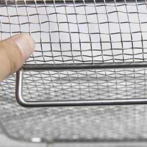 Buy cheap Medical Rectangular Sterilized Stainless Steel Mesh Basket With Handles from wholesalers