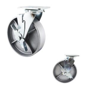 Buy cheap 8x2 Inch Swivel Plate 660LBS Furniture Lockable Caster Wheels from wholesalers