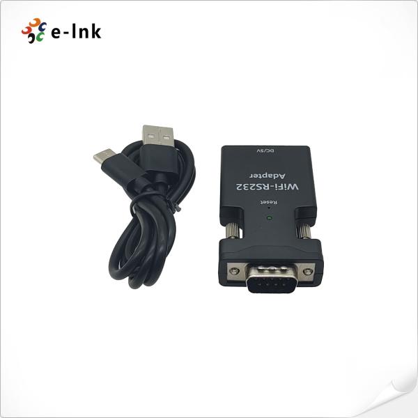 DC5V Wifi RS232 Adapter Remote Config RS232 Wireless Extender 165Ft Transmit