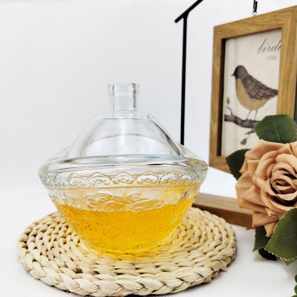 Custom Color Glass Bottle Shipping Ingot Shape for Whiskey Vodka Rum Tequila Gin Spirit