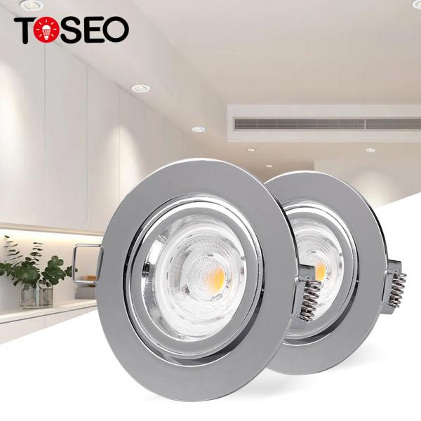 Quality 35W 240v GU10 Recessed Downlight Fitting Adjustable Surface Downlight for sale