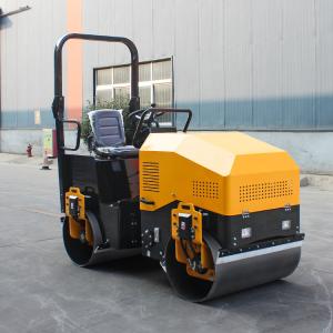 Buy cheap Double Drum Ride-On Road Roller with 1100mm Drum Diameter YUNNEI Engine and Affordable from wholesalers