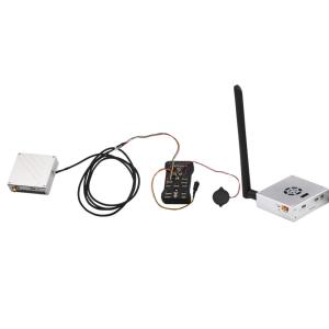 China 30km Wireless Range UAV Video and serial data Transmitter For Pixhawk Telemetry And PTZ control Signal on sale