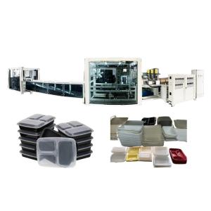 Buy cheap Biodegradable Take Out Disposable Food Container Box Making Machine from wholesalers