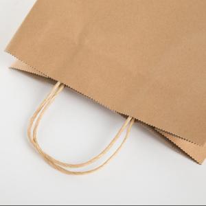 Buy cheap Custom Logo Printing Paper Bags With Handles Thickening Treatment from wholesalers