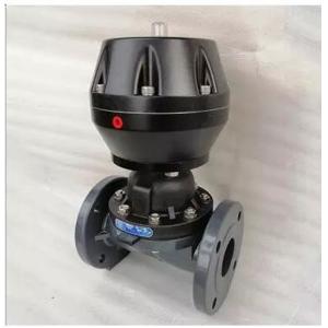 Buy cheap 0.7Mpa Double Flanged PP DN300 Pneumatic Diaphragm Valve from wholesalers