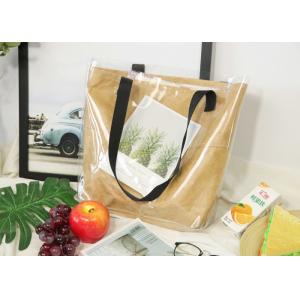 Buy cheap Recyclable Transparent PVC Tote Bag Eco Friendly from wholesalers