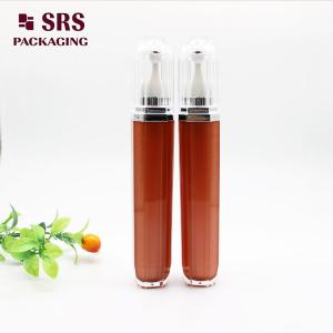 L002-15ML acrylic double wall lotion pump press roller bottle for eye cream