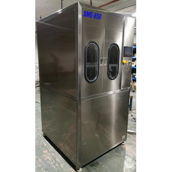 smt solder paste stencil bottom ultrasonic and both side aqueous liquid spray