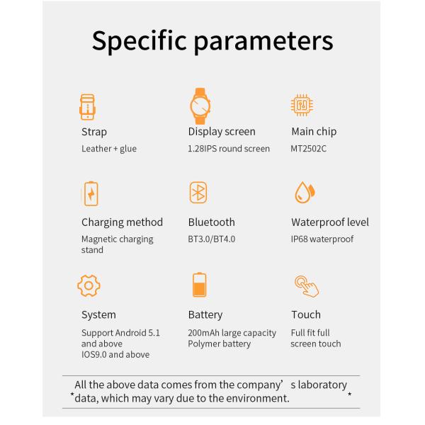 Amazon Hot Style Two Colors Bluetooth Call Waterproof Smartwatch Hl05 NFC Casual Fitness Wear 202 Popular Gift Watch ECG