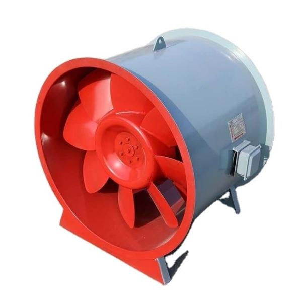Quality Cycle Ventilation 0.37-15kw Explosion-proof Two-speed Motor Inclined Flow Automatic Fan for sale