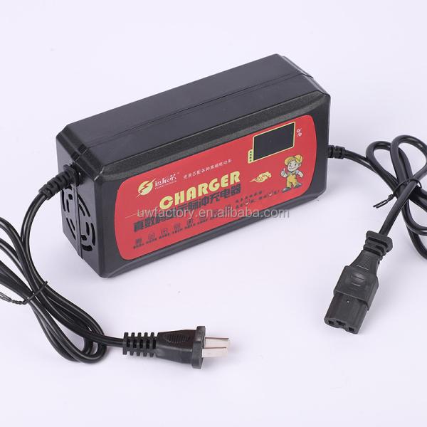 Output Voltage 12V/24V/36V/48V/60V 90W Lead Acid Battery Charger for Electric Bicycle Bike 110V 220V 240V 260V 280V