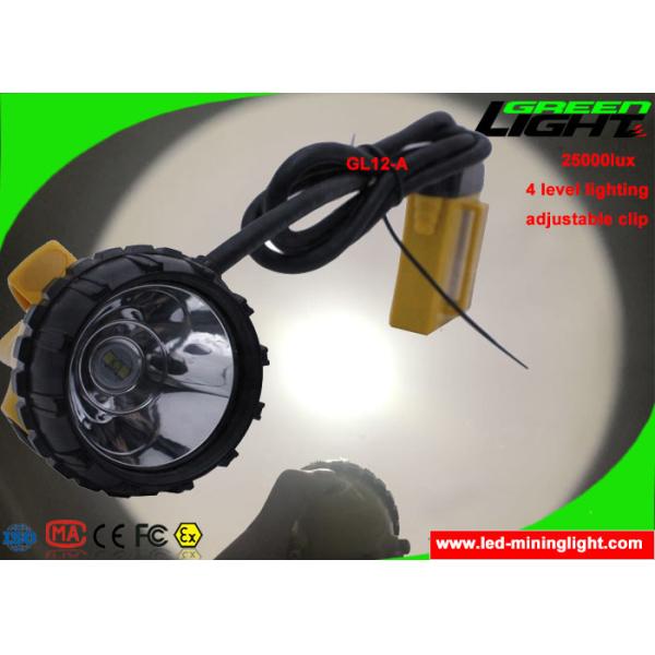 Buy cheap Ultra Bright LED Mining Headlight 10.4Ah IP68 With Cable SOS Low Power Warning from wholesalers