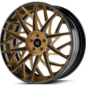 Buy cheap 22x10 Custom 3PC Forged Aluminum Alloy Rims Matt Bronze Face For RAM 1500 2022 from wholesalers