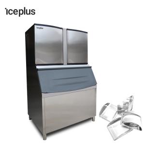 Hygiene transparent Small Commercial Ice Maker Fresh Keeping Chewable Ice Maker