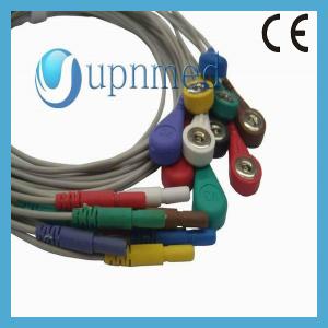 Buy cheap Holter 10 lead ECG lead wires set from wholesalers