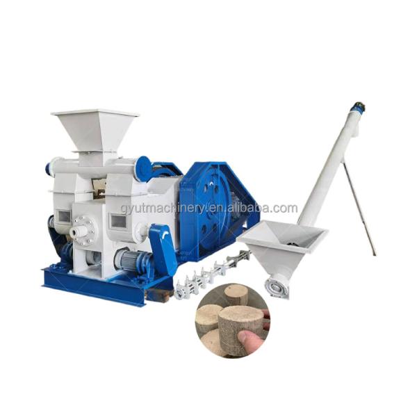 98% Biomass Tree Leaves Bamboo Charcoal Coal Briquettes Press Manufacturing