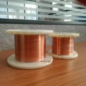 Class 200 Rectangular Copper Wire Self Bonding Enamelled Wire UL Approved For