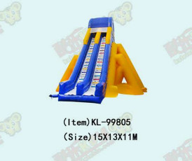 Huge Outdoor Inflatable Slide Ceommercial Grade For Aldult