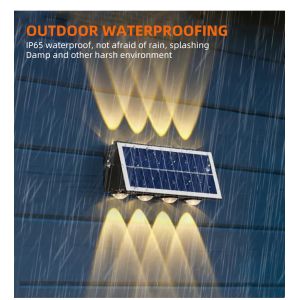 Buy cheap Fully Automatic Solar Wall Light with 10 Year Life and 2835 SMD Light Source Powered by 5.5V Solar Panel from wholesalers