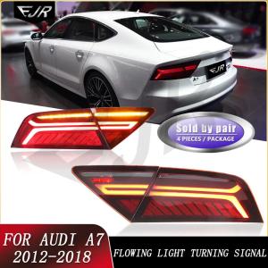 China 12V Audi A7 Taillight Assemblies Modified With LED Water Steering Rear Tail Lamp A7 on sale