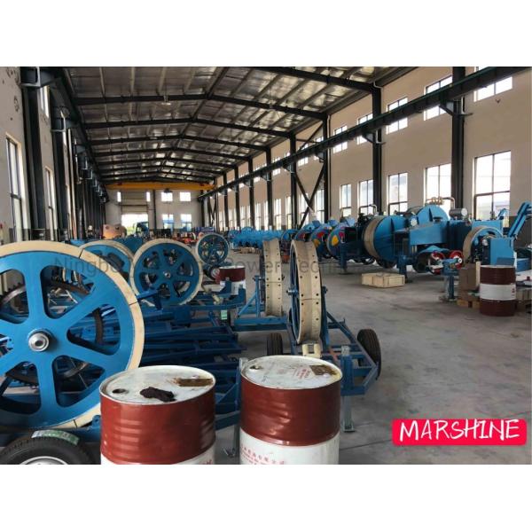 Overhead Line Construction Cable Stringing Equipment 40kn Hydraulic Puller Tensioner
