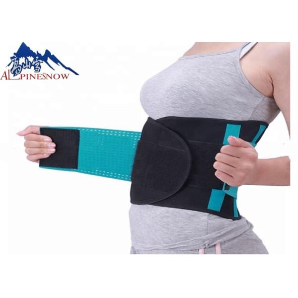 Buy cheap Adjustable Elastic Neoprene Back Brace Belt Waist Support Breathable from wholesalers