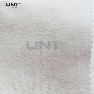 Polyester Tie Interlining Dyed Woven Fabric Double Side Brushed For Men Necktie