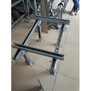 Buy cheap 12 Gauge Strut Channel Fittings With Zinc-Plated Finish And 4 Holes Base Installation from wholesalers