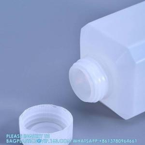 Buy cheap Wholesale HDPE Empty Small Plastic Powder Solids Container Chemical Liquid Bottles With Ring-Cap from wholesalers