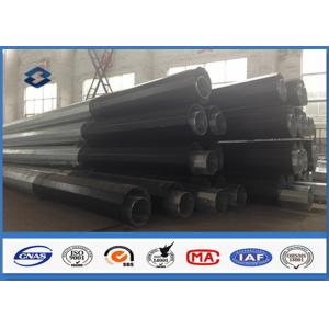 Buy cheap 69KV Galvanized Sub Transmission Electric Utility Pole / Power Distribution Pole from wholesalers