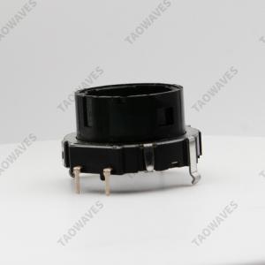 Compact Dual Shaft Encoder 28mm Size Featuring Incremental Working Principle and
