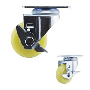 Buy cheap 75mm Wheel Side Locking Beige PP Medium Duty Casters from wholesalers