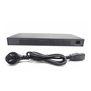 Manual network switch 24 ports 1000M gigabit ethernet switch for IP camera. IP