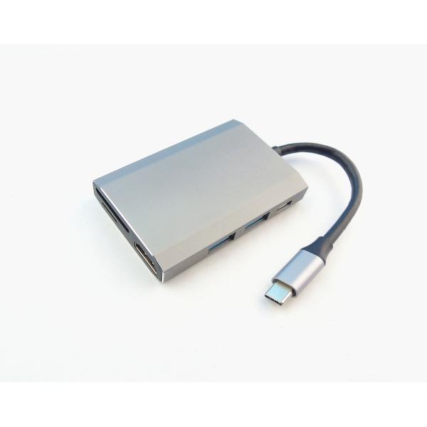Quality 3.0 Ports SD TF 4K HDMI Multiport Usb C Hub Dock for sale